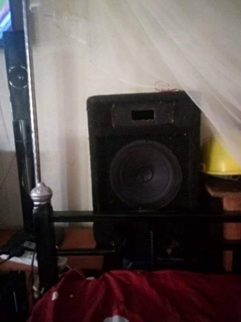 A picture of speakers