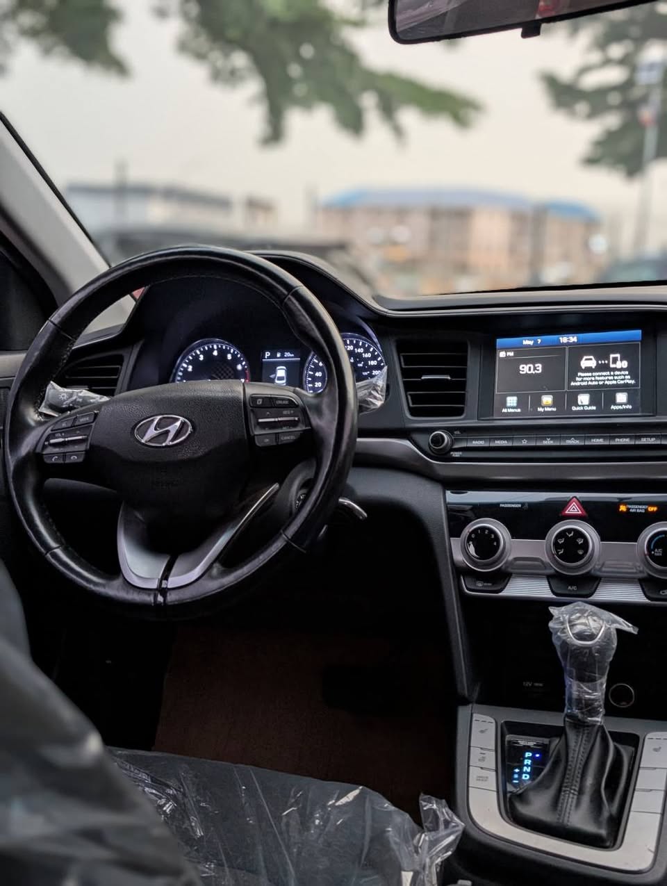 A picture of  HYUNDAI ELANTRA 2019 MODEL FOREIGN USED WITH DUTY EXTREMELY