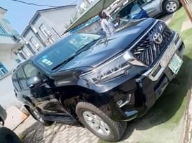 A picture of Toyota Prado Model 2012 upgraded to 2015 V4 capacity Engine