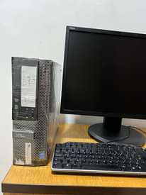 A picture of Dell optiplex desktop