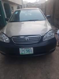 A picture of Quick deal Register Toyota Corolla 2006 model first body only
