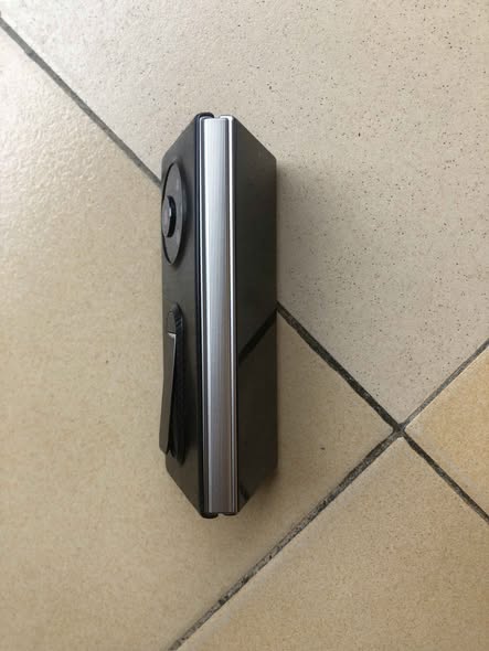 A picture of Tecno phantom v fold 5G DM for the video of