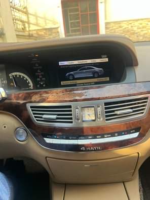 A picture of 2008 SUPER SHARP FIRST BODY MERCEDES BENZ S550 BULLET PROOF