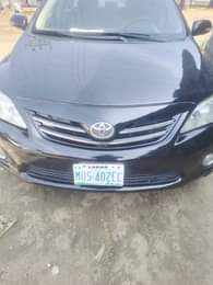 A picture of Toyota Corolla model 012 first flash on first body location