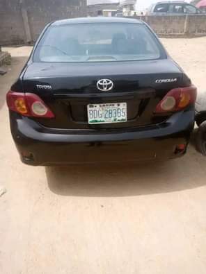 A picture of Toyota Corolla 2008 Manual 2 4M Okene Kogi State Call