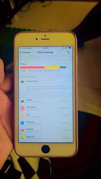 A picture of iPhone 6s plus