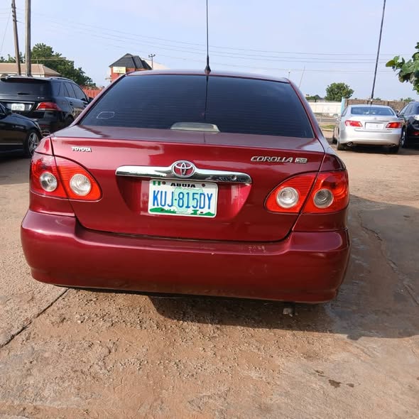 A picture of Toyota Corolla 2003 model Everything working