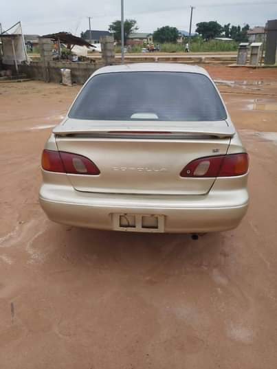 A picture of Nigeria Used Toyota Corolla 2002 model with untouch Engine and