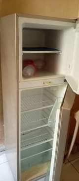A picture of Skyrun double door FRIDGE good as new 120k only Ado