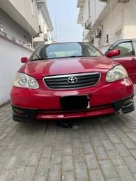 A picture of 05 TOYOTA Corrolla 1 year and 6monuth used Only Owner