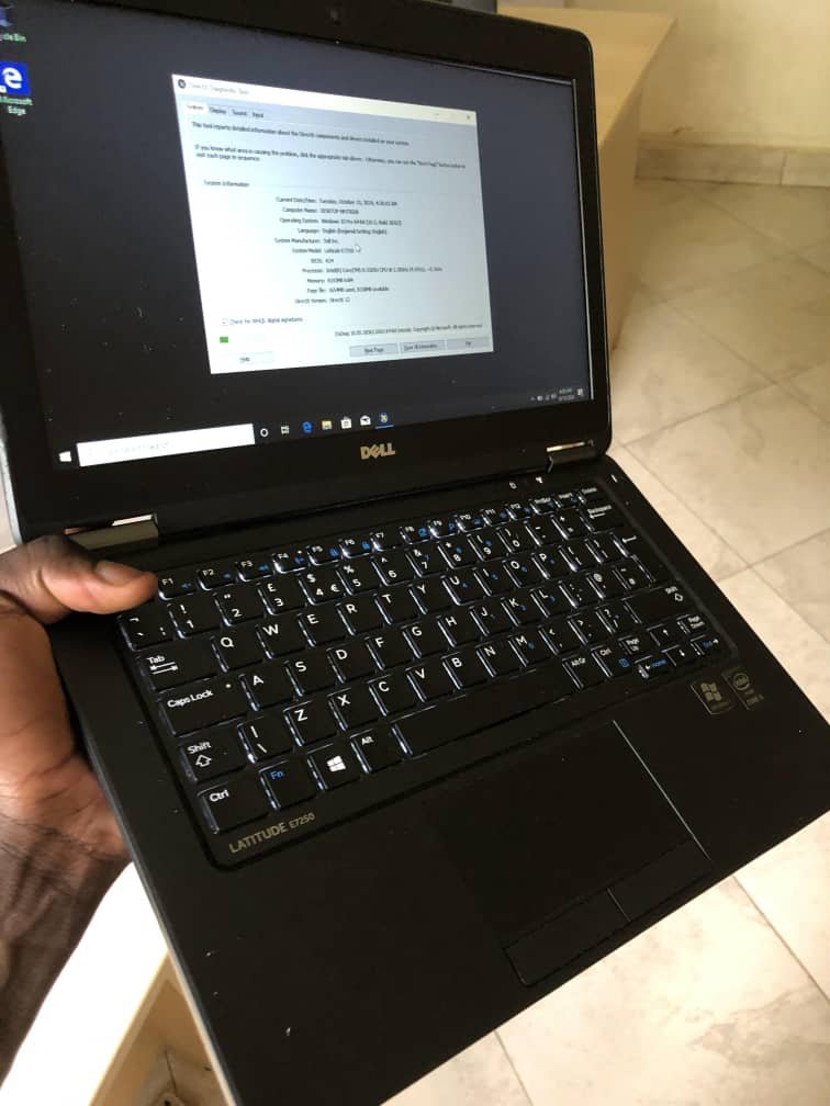A picture of Dell Latitude E7250 i5 5th Gen 256GB SSD 8GB RAM