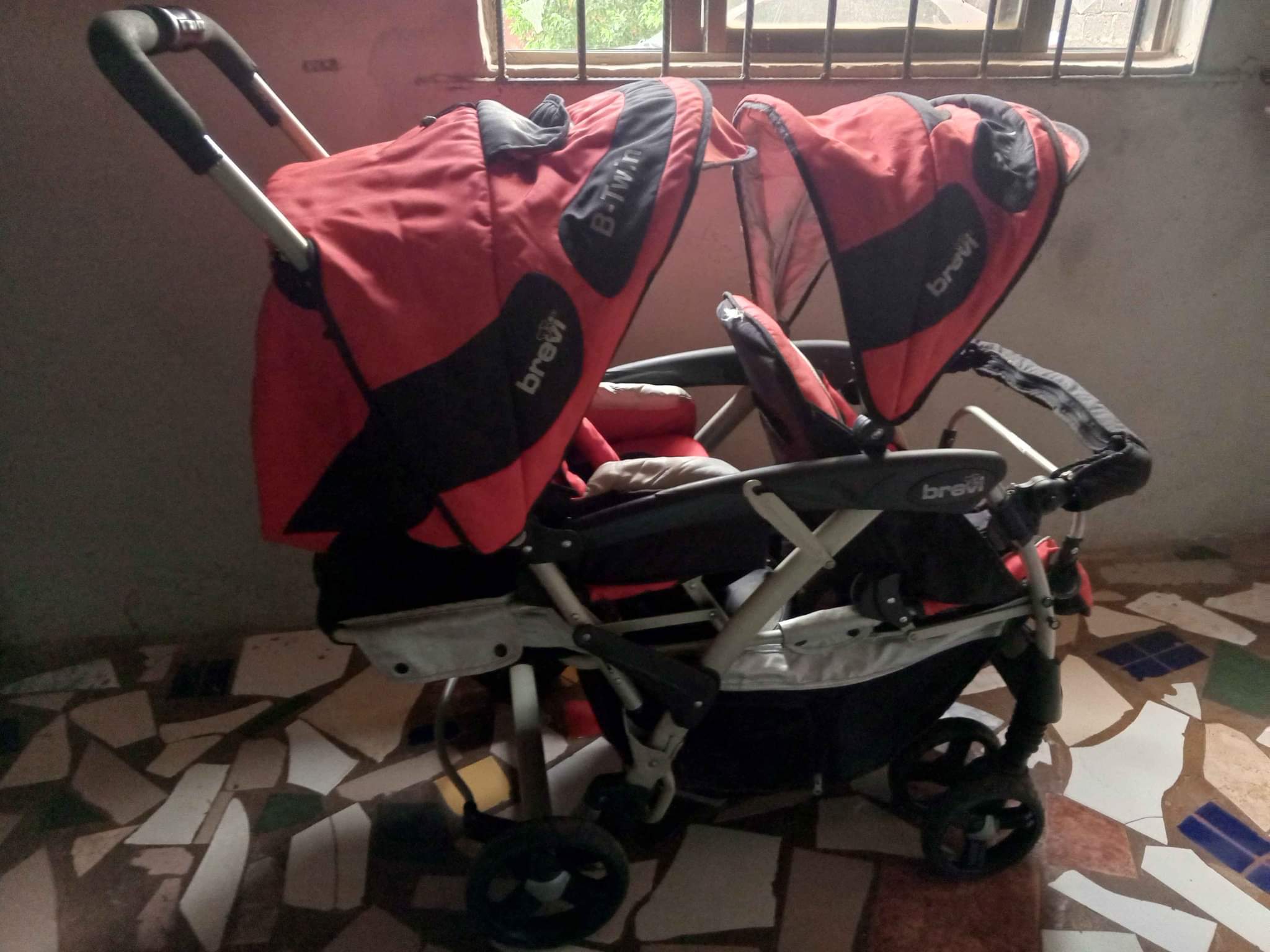 A picture of Baby stroller for twins