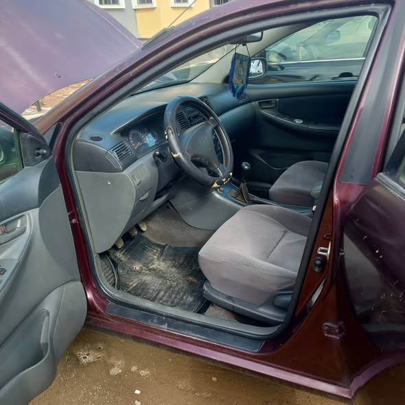 A picture of Toyota Corolla 04 model bank type