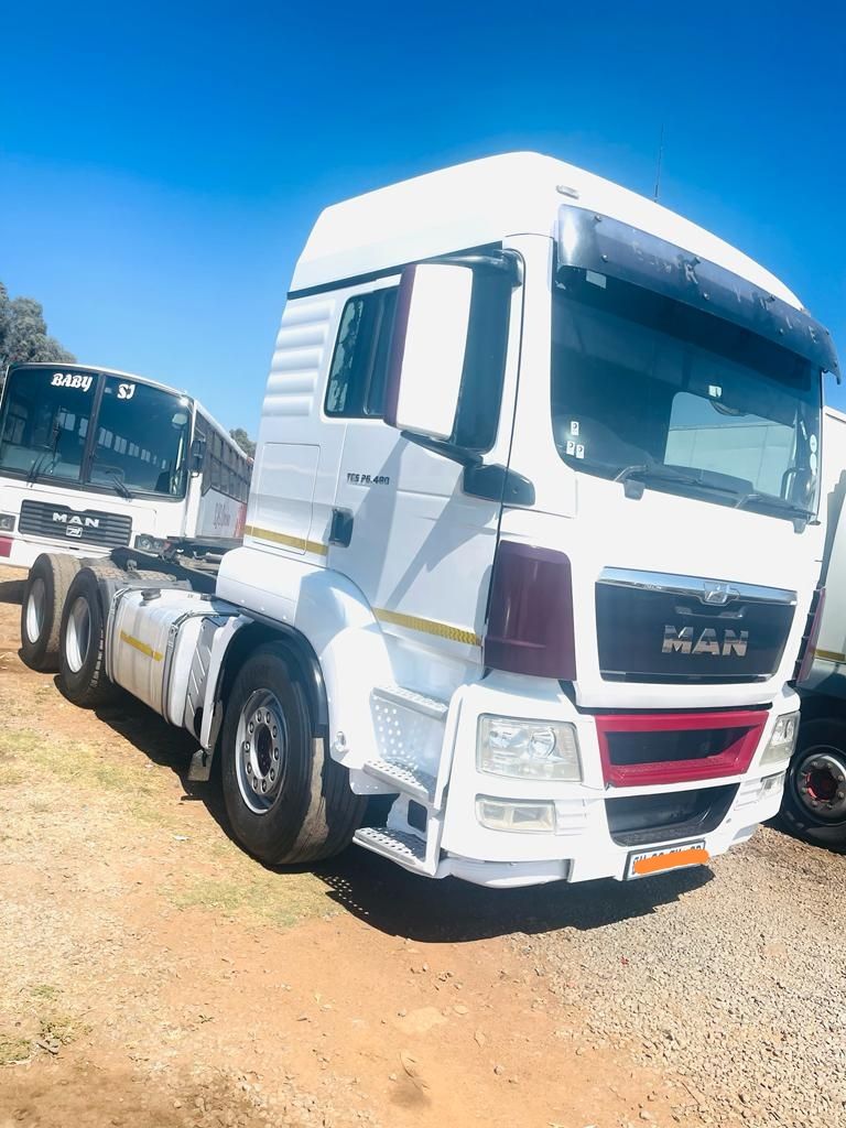 man truck