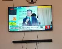 A picture of 43 Hisense 4k smart with bluetooth