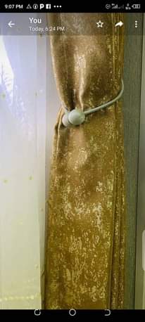 A picture of CURTAINS AND CURTAIN RODS