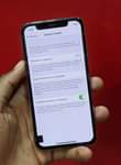 A picture of iPhone X 256gb storage