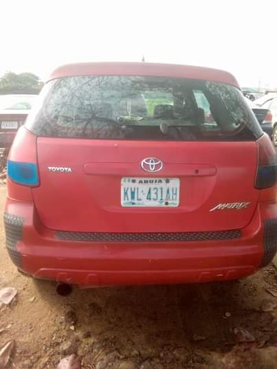 A picture of Toyota matrix 04