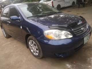 A picture of Toyota Corolla 2004 Price 3.8M Location Ikeja Contact 09067100690 Buyer