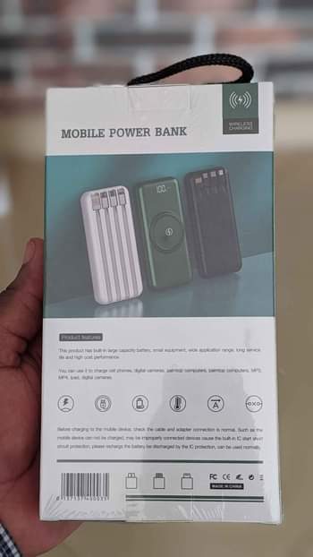 A picture of POWERBANK WITH WIRELESS CHARGE