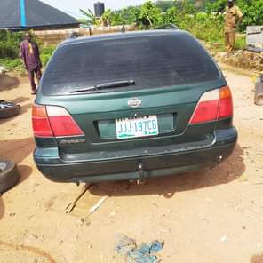 A picture of FOR SALE Nissan Primera Wagon Nearly Tokunbo Manual drive Engine