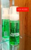 A picture of face washes