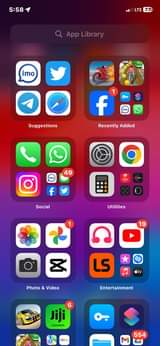 A picture of iPhone 11 on sell