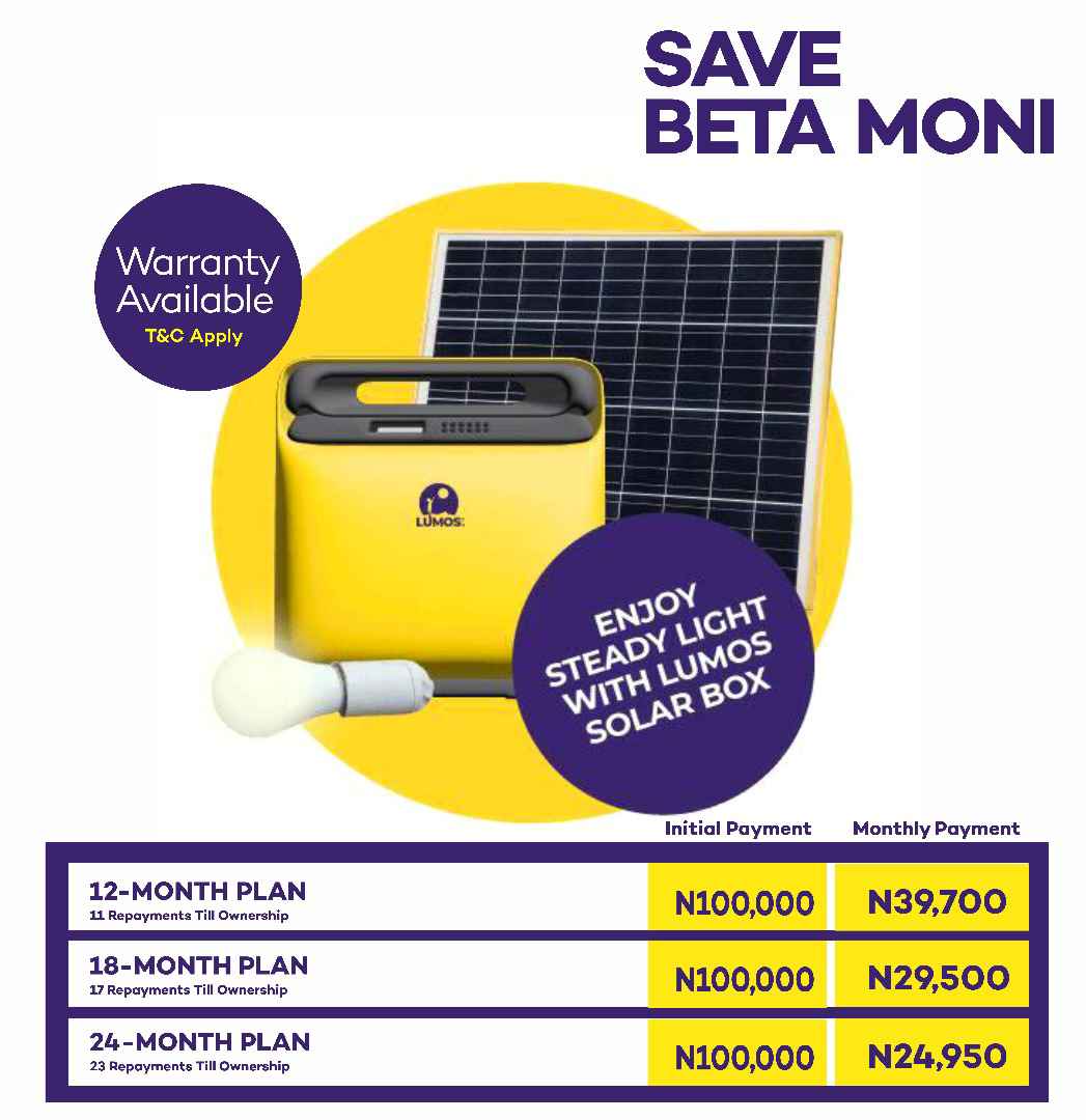 A picture of Lumos Solar Energy System