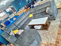 A picture of L sofa bed