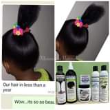 A picture of Our hair products are naturally formulated to produce the desired