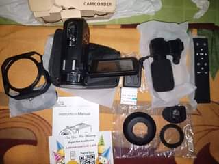 A picture of Camcorder 4K ultraHD Touchscreen with remote control
