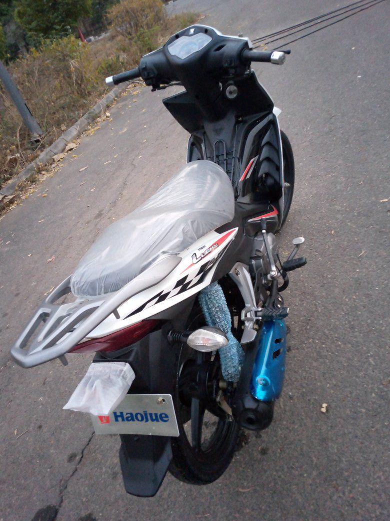 A picture of Haojue lucky plus