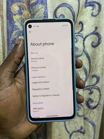 A picture of Google pixel 4a