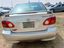 A picture of 2004 Corolla sport untempered engine and gear AC chilling Price