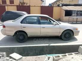 A picture of Toyota Corolla 2001 register call me 08139793500