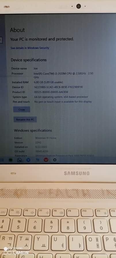 A picture of Samsung i3 3th generation at only 390 000