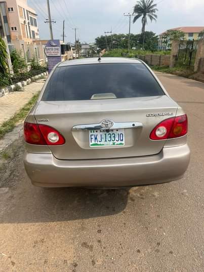 A picture of TOTAL FIRST BODY 1 YEAR USED TOYOTA COROLLA 2004 MODEL