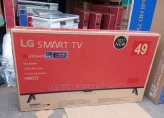 A picture of 49 inches LG smart tv