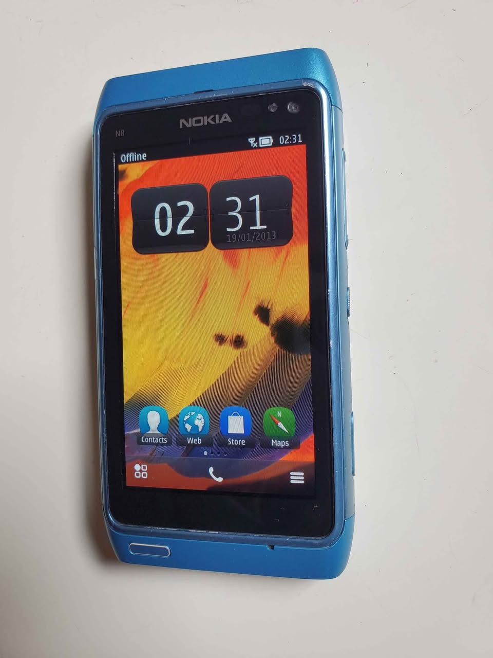 A picture of Foreign used Nokia N8 Symbian Belle refresh 16g storage price