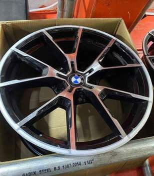 A picture of BMW and Benz Wheels