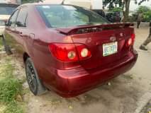 A picture of 3 months Used toks but not Registered Toyota Corolla 2005