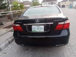 A picture of Registered LS 460L 2008 model buy nd drive everything is