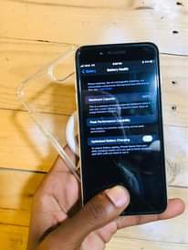 A picture of Iphone 7plus 128gb fully functional swap and top up allowed