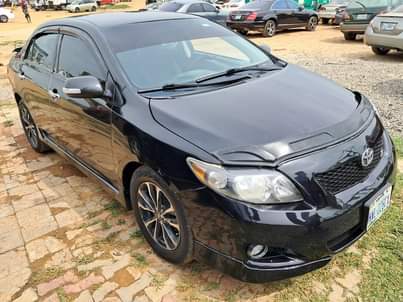 A picture of Toyota Corolla Sport 2009 Model few months used 07057666678