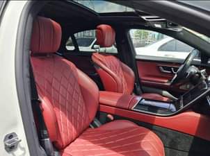 A picture of Mercedes Benz S580 2022 white