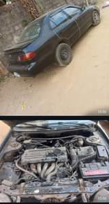 A picture of Corolla 2000 model okerejuwelo