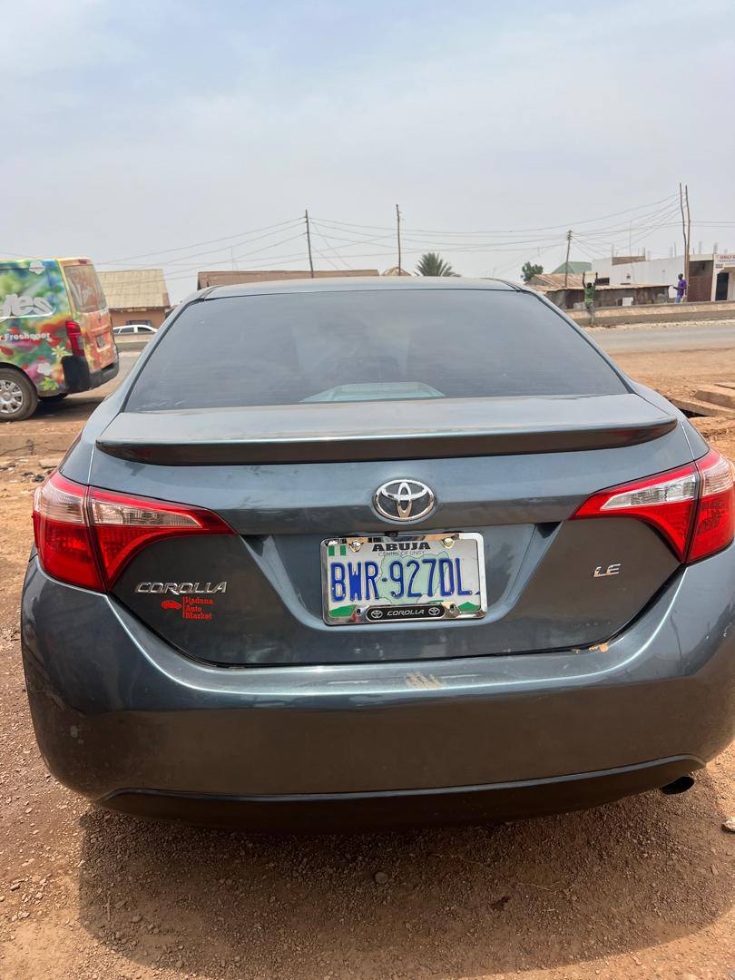 A picture of DISTRESS TOYOTA COROLLA LE 2014 MODEL BELGIUM STANDARD BUY AND