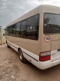 A picture of Toyota coaster bus
