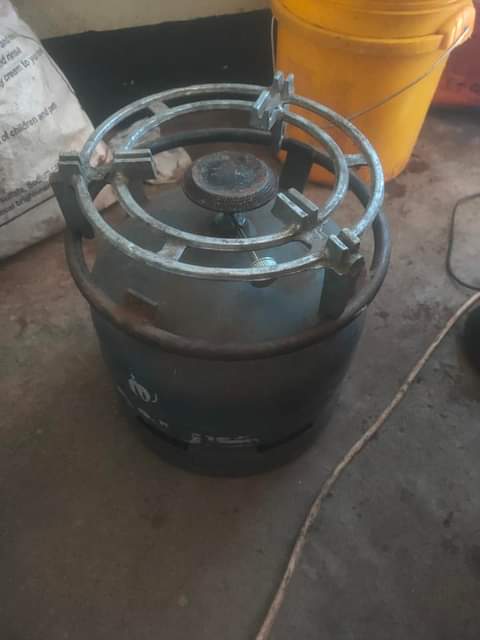 A picture of gas