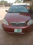 A picture of Tokunbor Standard Register Toyota Corolla